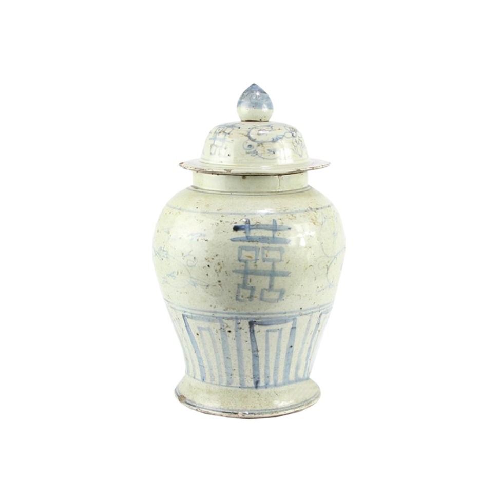 Фото Ваза RZNA01, фарфор, blue/white, ROOMERS FURNITURE - интернет-магазин МегаТерем в Москве