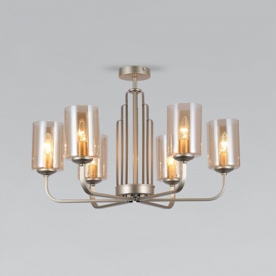 Люстра на штанге Eurosvet Defi 60138/6 золото перламутровое EV_a060906