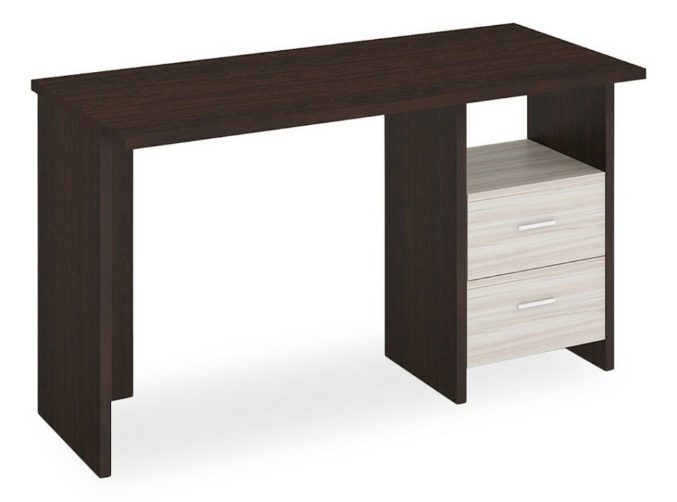 Фото Стол письменный Домино Lite СКЛ-Прям130 ВК MER_SKL-Pryam130_VK - интернет-магазин МегаТерем в Москве