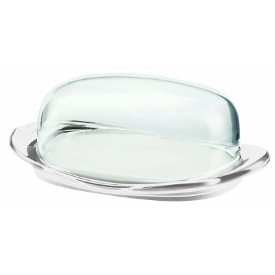 Масленка feeling, 20х7х12 см, прозрачная (54683)