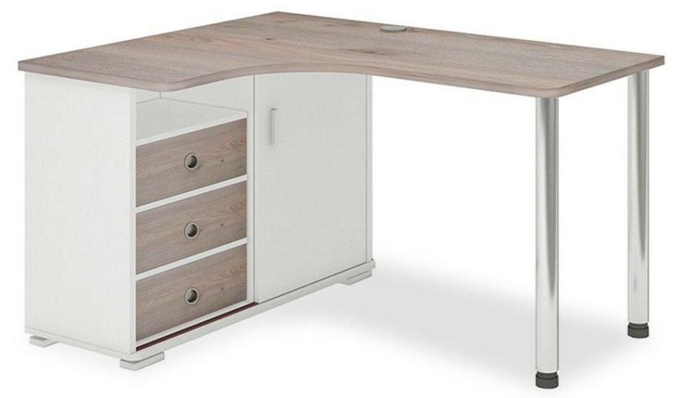 Фото Стол письменный Домино СР-145СМ MER_SR-145SM-BENN-LEV - интернет-магазин МегаТерем в Москве