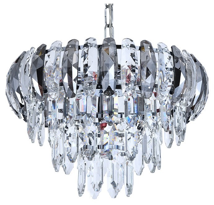 Фото Подвесная люстра Escada 140008 140008/5P Chrome ESC_ES0000017 - интернет-магазин МегаТерем в Москве