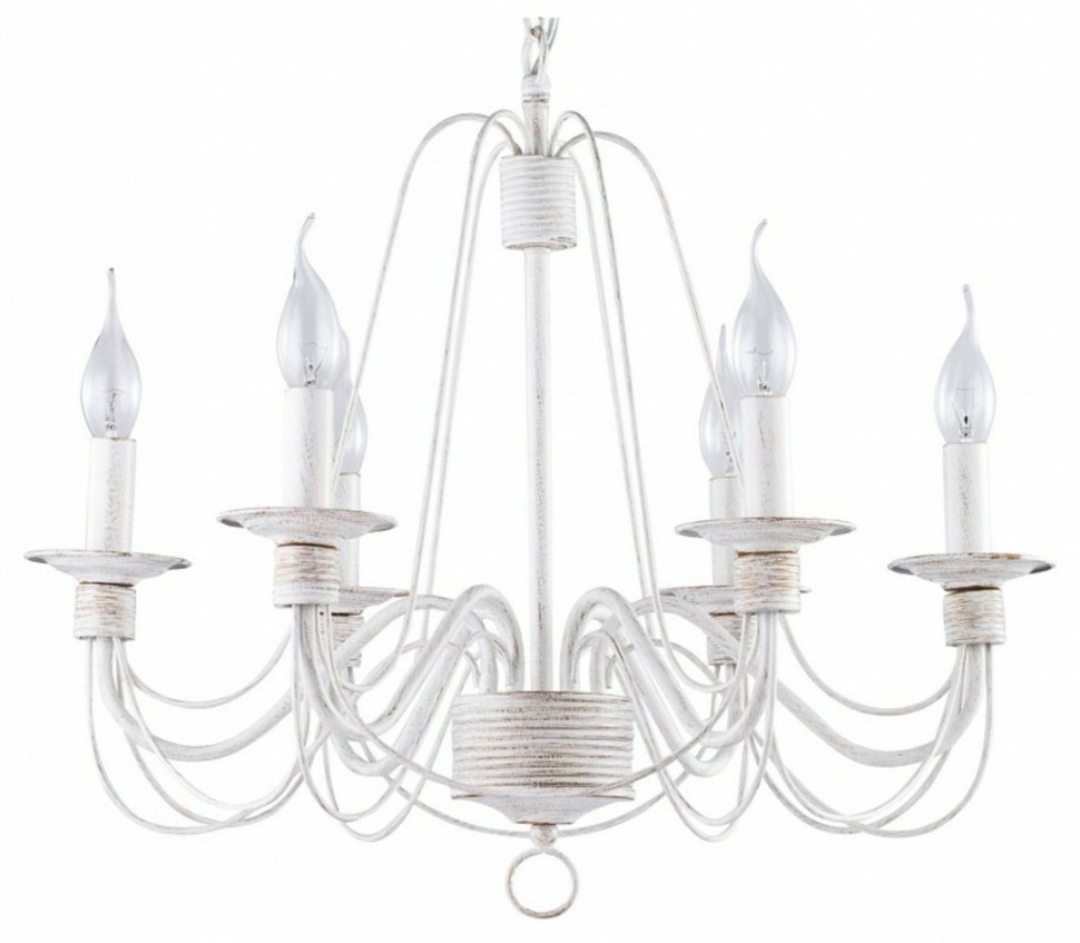 Фото Подвесная люстра Freya Velia FR2046-PL-06-WG MY_FR2046-PL-06-WG - интернет-магазин МегаТерем в Москве