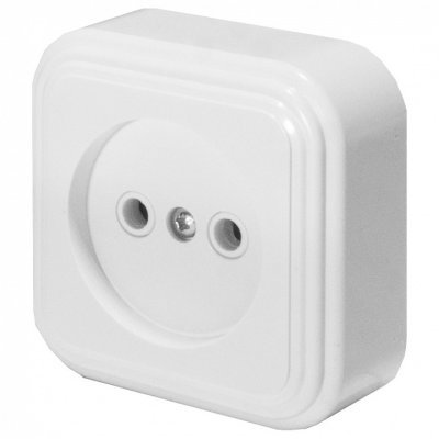 Розетка без заземления Stek...