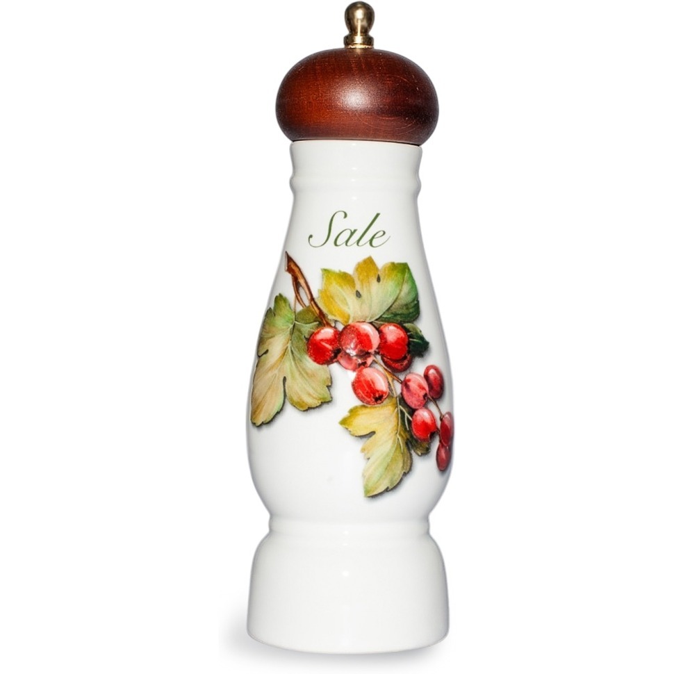 Мельница для соли ручная Frutti di Bosco 21 см 7437/S-FBO Фото Мельница для соли ручная Frutti di Bosco 21 см 7437/S-FBO - интернет-магазин МегаТерем в Москве