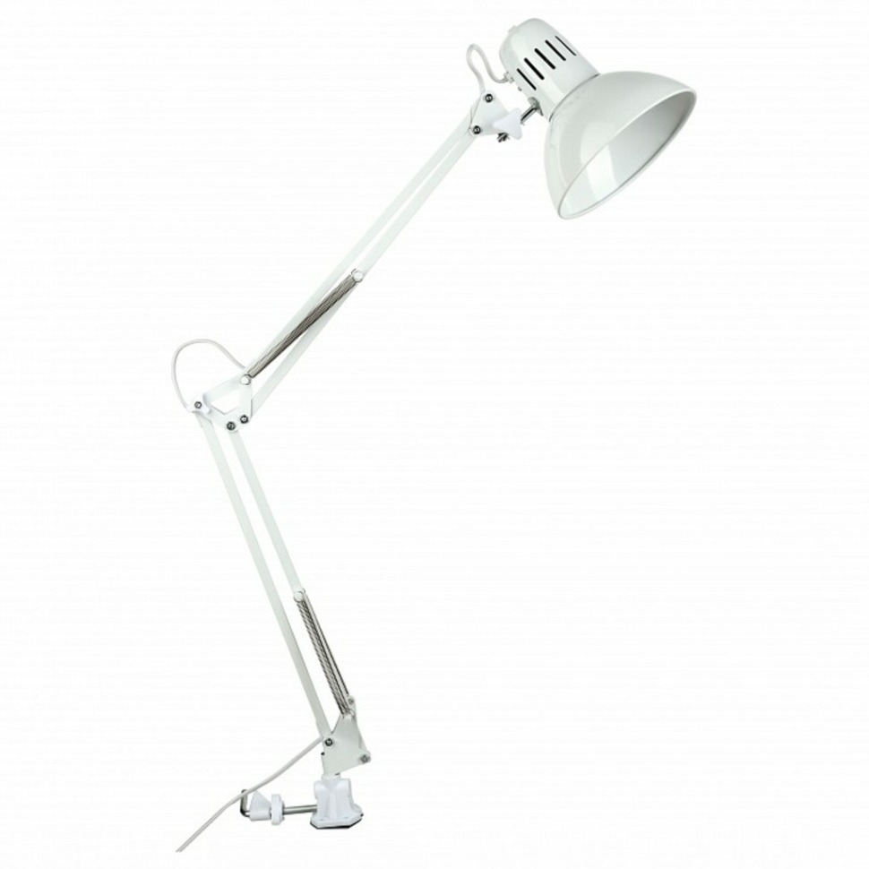 Фото Настольная лампа офисная Arte Lamp Senior A6068LT-1WH AR_A6068LT-1WH - интернет-магазин МегаТерем в Москве
