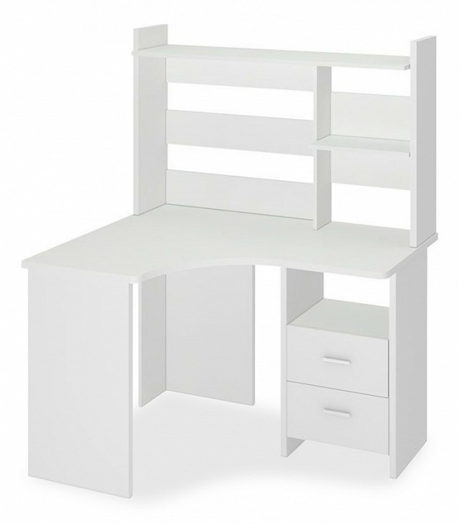 Фото Стол компьютерный Домино Lite СКЛ-Угл120+НКЛХ-120 MER_SKL-Ugl120-NKLH-120-BE-LEV - интернет-магазин МегаТерем в Москве