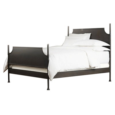 Кровать Чипо F9360-20, металл, grey, RESTORATION HARDWARE