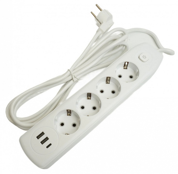 Фото Удлинитель Stekker Home 49978 FE_49978 - интернет-магазин МегаТерем в Москве