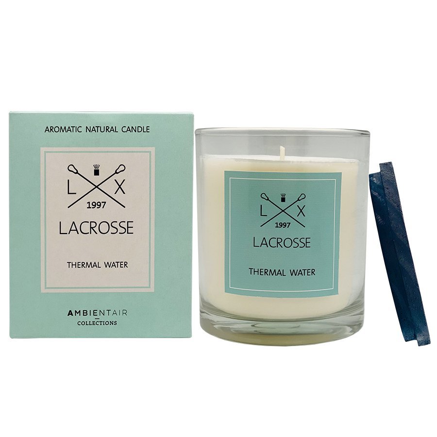 Фото Свеча ароматическая lacrosse, thermal water, 60 ч (74600) - интернет-магазин МегаТерем в Москве