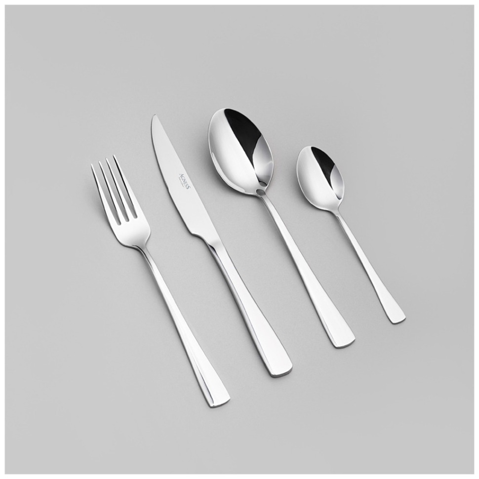 Фото Набор столовых приборов на 4 персон luna agness 16 пр (942-551)  - интернет-магазин МегаТерем в Москве