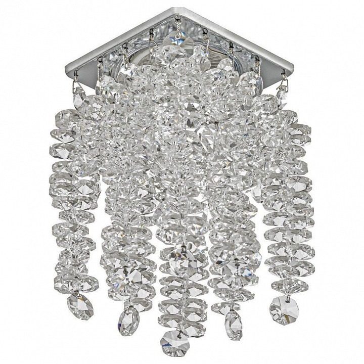 Фото Встраиваемый светильник Dio D’Arte Tayo Nickel Tayo GU10.5.14.8x8.101 N DDA_Tayo_GU10.5.14.8x8.101_N - интернет-магазин МегаТерем в Москве