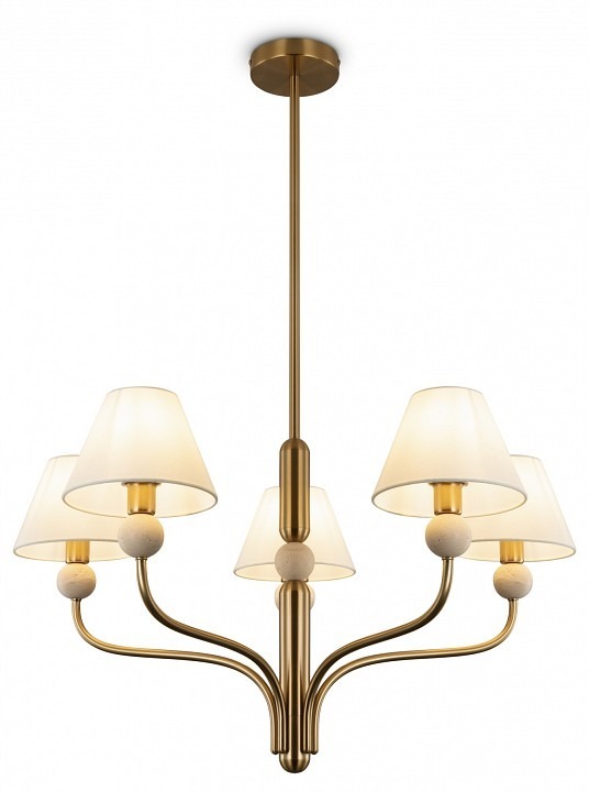 Фото Люстра на штанге Freya Aurelia FR2058PL-05BS MY_FR2058PL-05BS - интернет-магазин МегаТерем в Москве