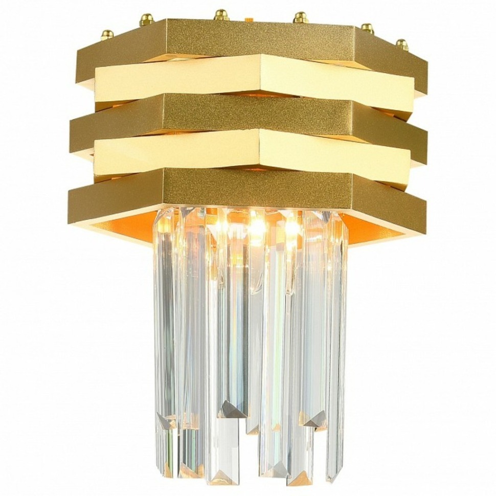 Фото Подвесной светильник Natali Kovaltseva Spear SPEAR 76013/1W GOLD KVL_42889 - интернет-магазин МегаТерем в Москве