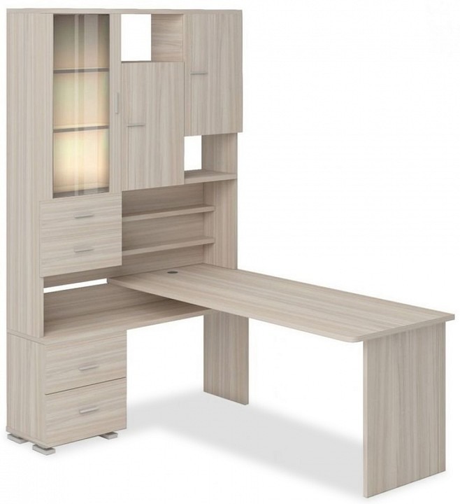 Фото Стол компьютерный Домино СР-620/180 MER_SR-620-180-K-LEV - интернет-магазин МегаТерем в Москве