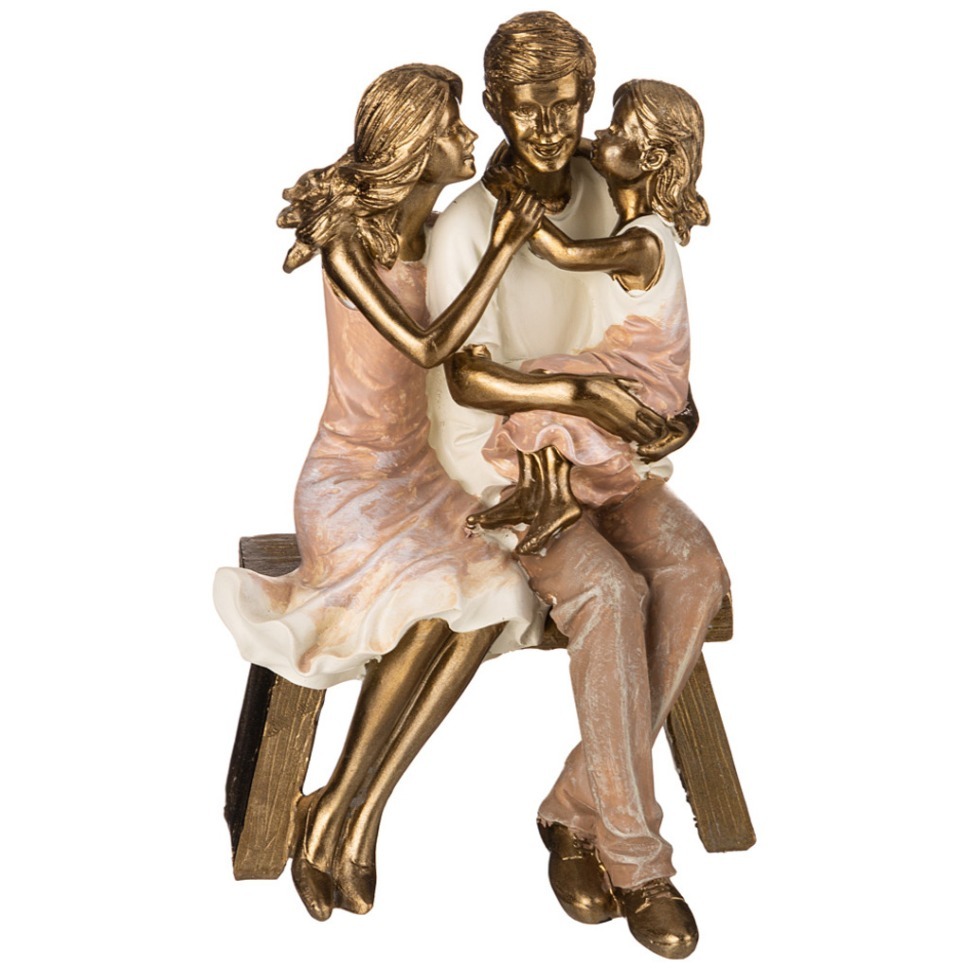 Фото Статуэтка семья 11,5х11,5х18,5 см Lefard (162-1057) - интернет-магазин МегаТерем в Москве