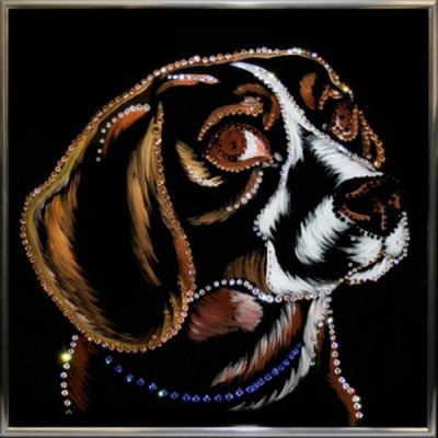 Картина Символ года Бигль с...