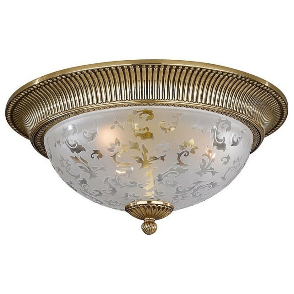 Фото Накладной светильник Reccagni Angelo 6302 PL 6302/3 RA_PL_6302_3 - интернет-магазин МегаТерем в Москве