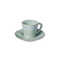 Кофейная пара NOCS02-TRQ(NOCS02-02409E), 7, керамика, Turquoise, Costa Nova