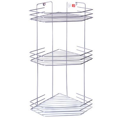 Полка угловая 3 секции хром...