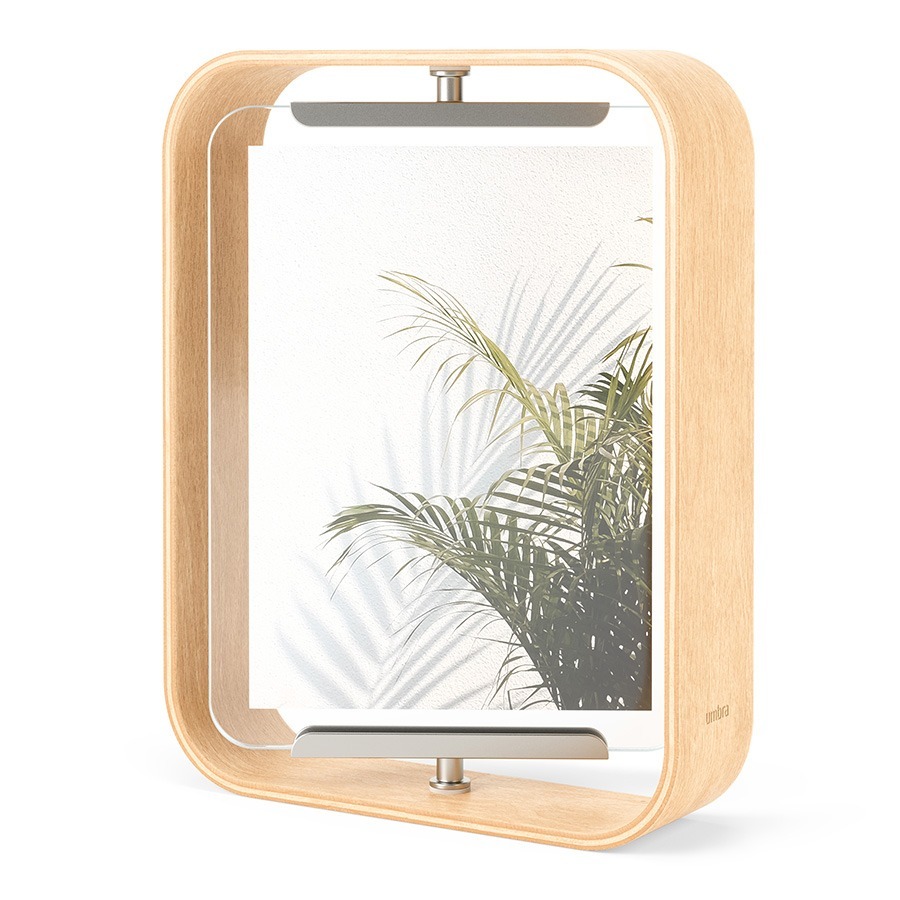 Фото Фоторамка двухсторонняя bellwood, 19х24, натуральное дерево (76813) - интернет-магазин МегаТерем в Москве