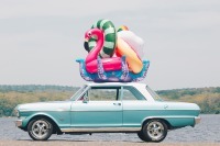 Круг надувной rainbow cloud (59665)