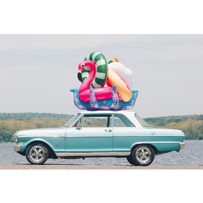 Круг надувной rainbow cloud...