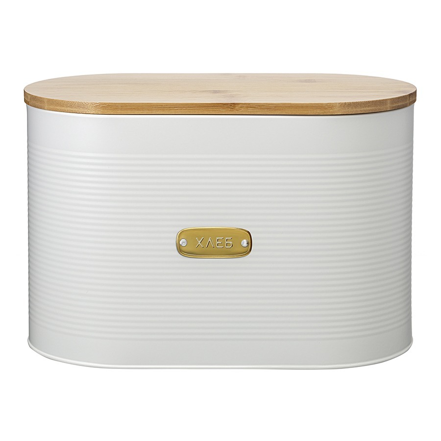 Фото Хлебница irmel, 33х18х19 см, молочная (78407) - интернет-магазин МегаТерем в Москве