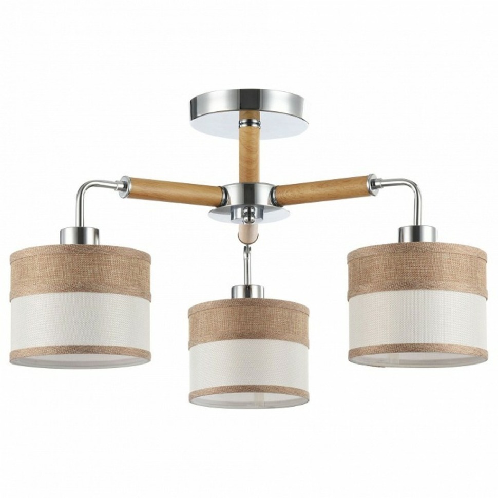 Фото Люстра на штанге Freya Helen FR5329-PL-03-CH MY_FR5329-PL-03-CH - интернет-магазин МегаТерем в Москве