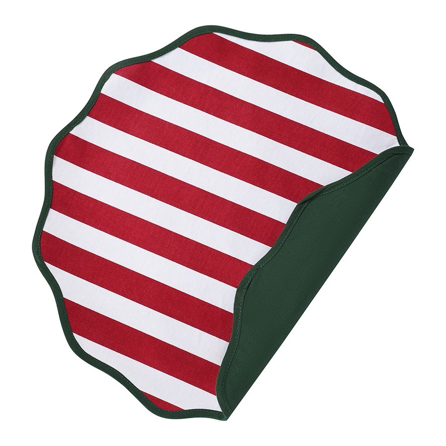 Фото Салфетка под приборы trendy christmas красного цвета из коллекции new year essential, D40 см (79429) - интернет-магазин МегаТерем в Москве