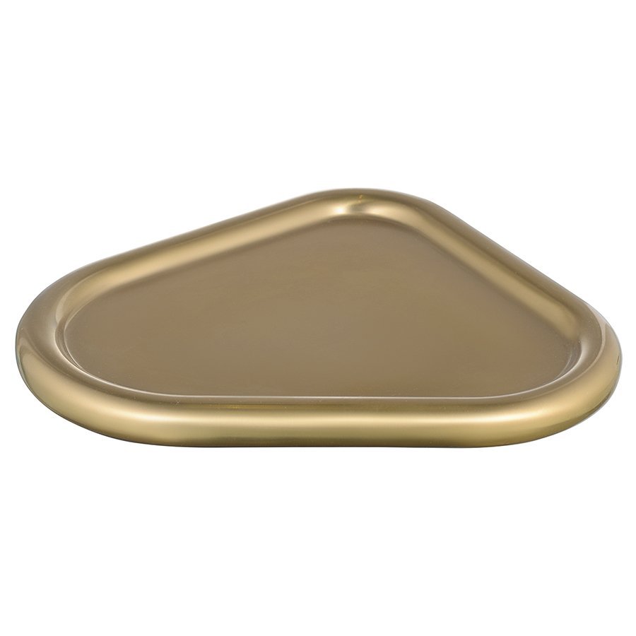 Фото Подсвечник треугольный с титановым покрытием из коллекции edge, 21х17 см (75084) - интернет-магазин МегаТерем в Москве