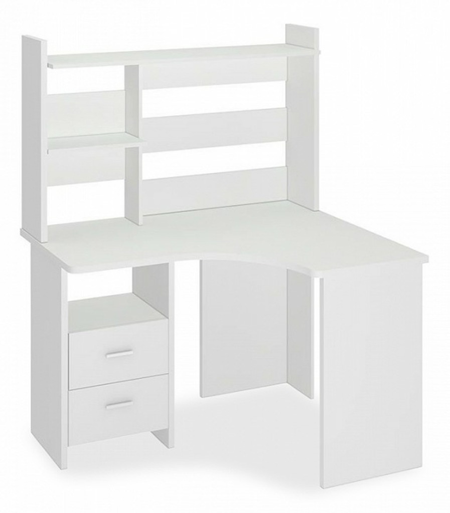 Фото Стол компьютерный Домино Lite СКЛ-Угл120+НКЛХ-120 MER_SKL-Ugl120-NKLH-120-BE-PRAV - интернет-магазин МегаТерем в Москве