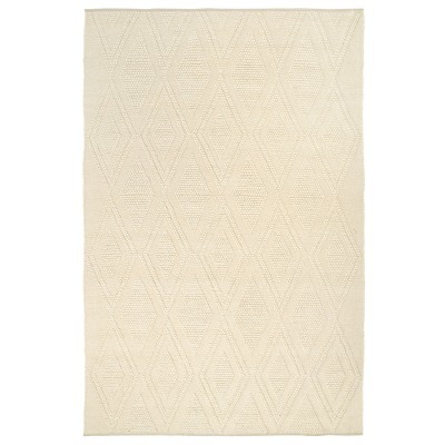 Ковер из шерсти и переработанного хлопка shillong из коллекции ethnic (76054)