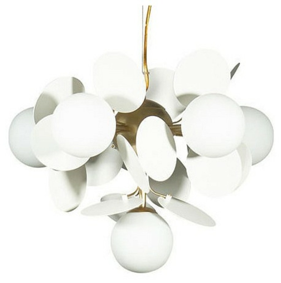 Фото Подвесная люстра Loft it Matisse 10008/6 white LF_10008_6_white - интернет-магазин МегаТерем в Москве