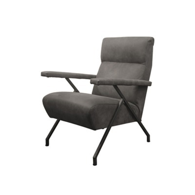 Кресло Такома TACOMA, металл, текстиль, grey, ROOMERS FURNITURE