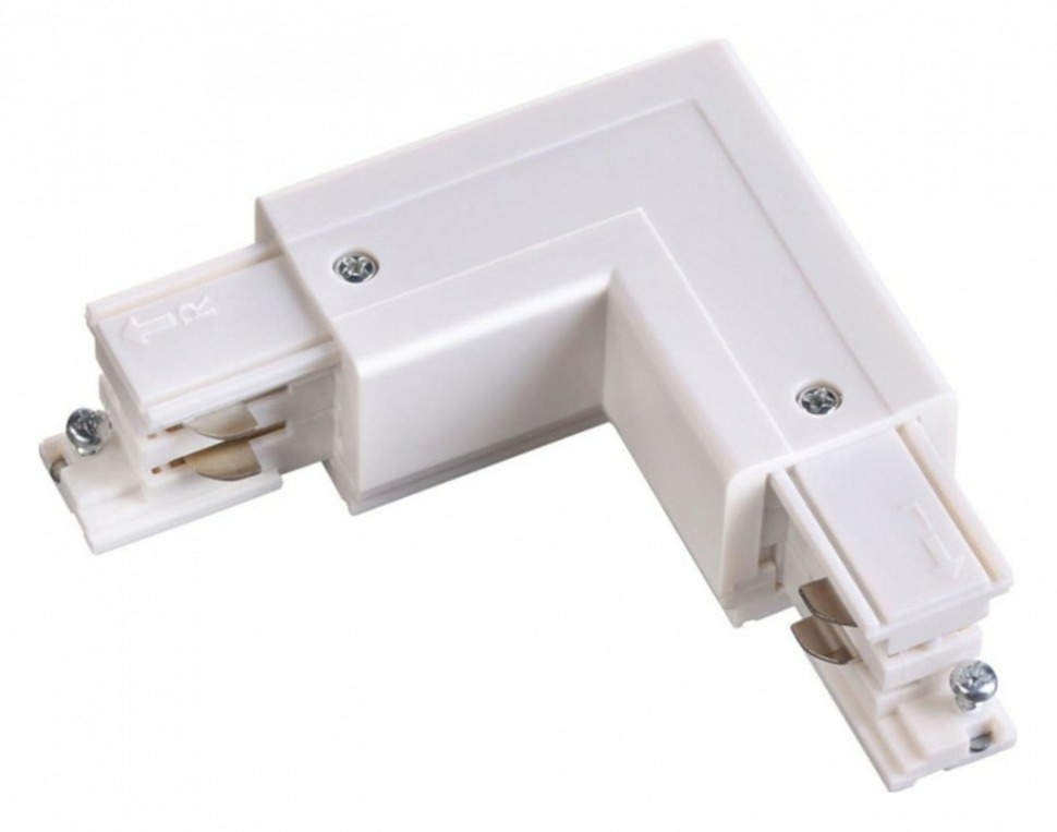 Фото Соединитель угловой L-образный для треков Novotech Port 135062 NV_135062 - интернет-магазин МегаТерем в Москве