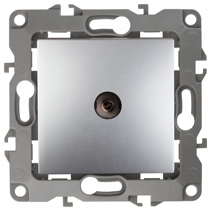 Фото ТВ-розетка проходная без рамки Эра Эра 12 12-3102-03 ER_B0027433 - интернет-магазин МегаТерем в Москве