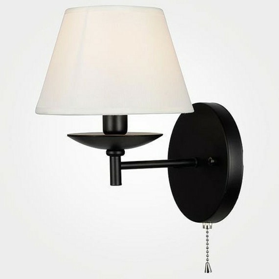 Фото Бра Eurosvet Hotel 60060/1 черный EV_80265 - интернет-магазин МегаТерем в Москве