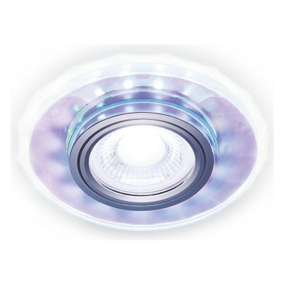 Встраиваемый светильник Ambrella Light S S211 PR/WH AMBR_S211_PR_WH