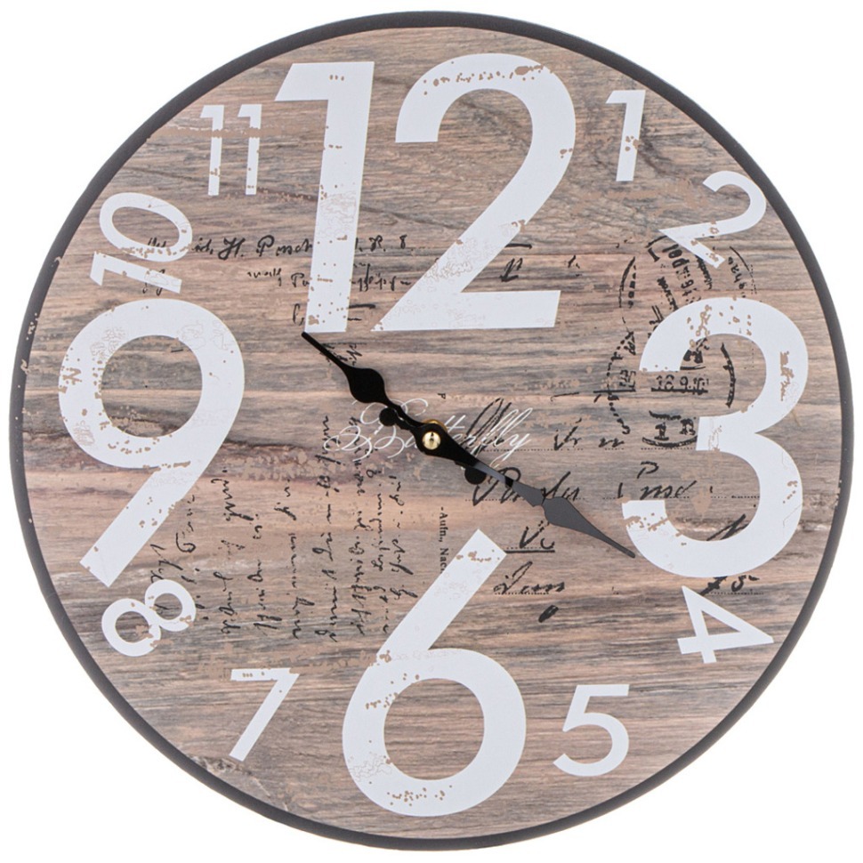 Фото Часы настенные 33.8*33.8cm Lefard (105-223) - интернет-магазин МегаТерем в Москве