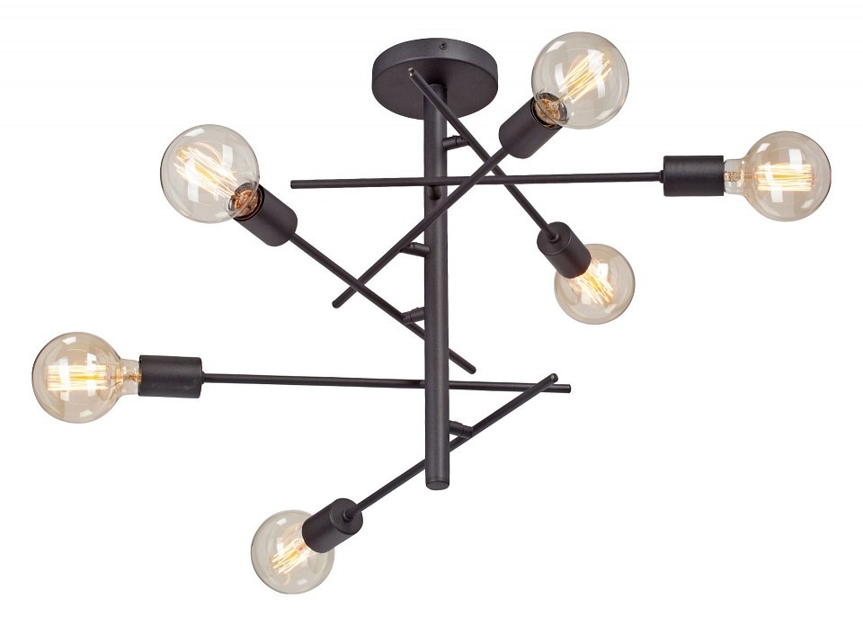 Фото Люстра на штанге Vitaluce V3974 V3974-1/6PL VI_V3974-1_6PL - интернет-магазин МегаТерем в Москве