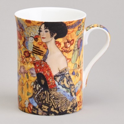 Кружка lefard "дама с веером" (г. климт) 300 мл (104-1031) 