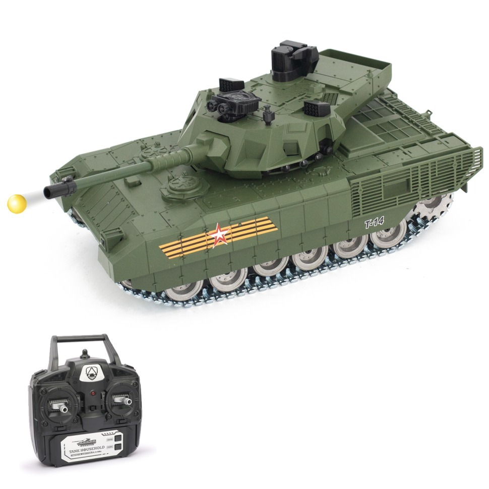 Фото Радиоуправляемый танк R-WINGS RUSSIA T-14 Армата (RWG021-830-PRO) - интернет-магазин МегаТерем в Москве