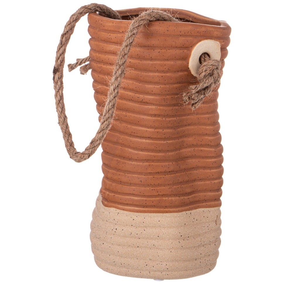 Фото Ваза 13*12,5*22,5 см Bronco (112-683) - интернет-магазин МегаТерем в Москве