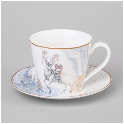 Чайная пара lefard снежная ...