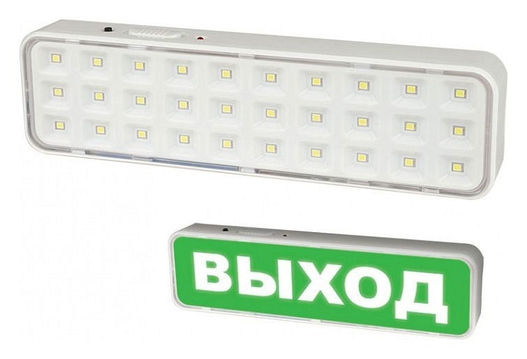 Фото Светильник-указатель Volpe ULO-Q UL-00002387 UL_UL-00002387 - интернет-магазин МегаТерем в Москве