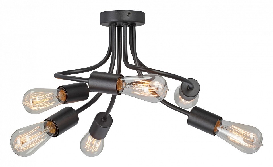 Фото Потолочная люстра Vitaluce V3928 V3928-1/6PL VI_V3928-1_6PL - интернет-магазин МегаТерем в Москве