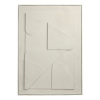 Панно декоративное с эффектом 3d minimalism triangle, 70х100 см (77477)