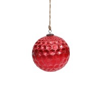 Новогодняя игрушка ND-79B, 16, стекло, Red, ROOMERS FURNITURE