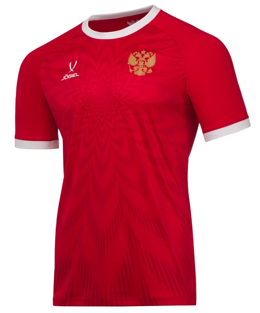 Фото Футболка игровая JOGEL NATIONAL Home Jersey Replica, красный (2113116) - интернет-магазин МегаТерем в Москве